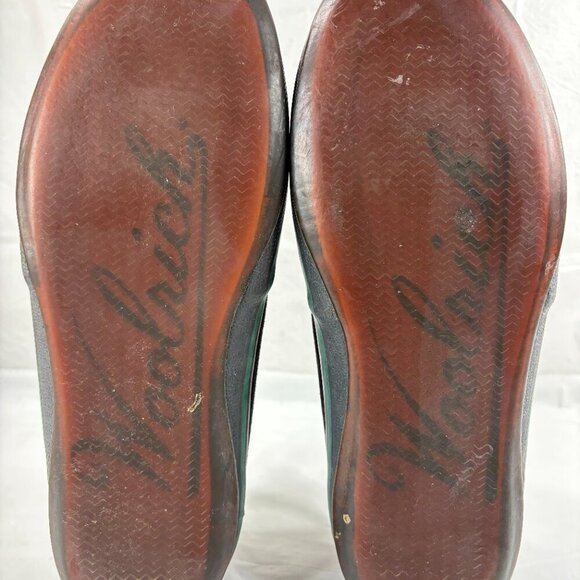 Woolrich Mens Brown Leather Slip On Loafer Shoes - Picture 9 of 14